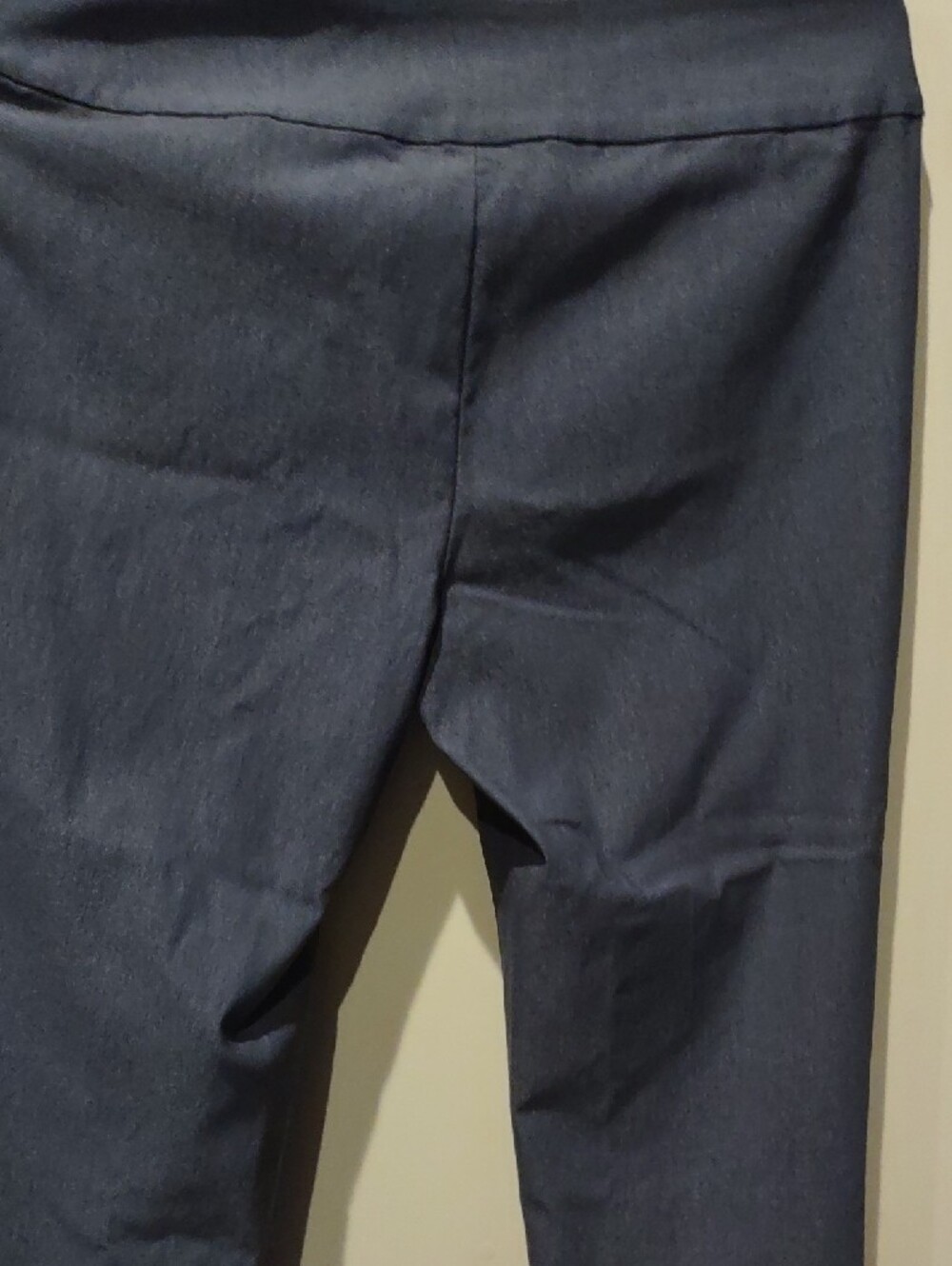 Nic And Zoe Wonder Stretch Dark Indigo Slim Ponte Pants Dress Career Stretch 8 - Picture 6 of 8